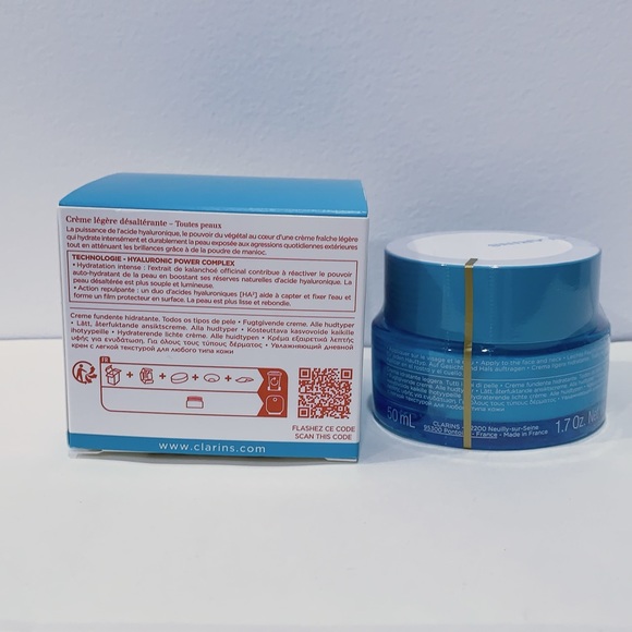 NIB clarins hydra essentiel cream all skin types 50ml - Picture 3 of 6